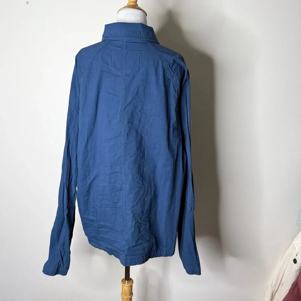 The North Face Shady Blue RipStop Coaches Jacket